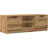 vidaXL Armoire TV Artisan-Chêne 102x35x36,5 cm Bois composite