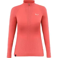Salewa Zebru Responsive Long Sleeve Base Layer Rouge XS Femme