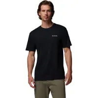 Columbia North Cascades Short Sleeve T-shirt Noir L Homme