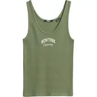 Superdry Athletic Ess Graphic Sleeveless T-shirt Vert S Femme