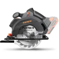 FUXTEC Scie circulaire portative sans fil 20V FX-E1CS20 sans batterie, sans chargeur