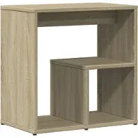 vidaXL Tables d'appoint 2 pcs chêne sonoma 50x30x50 cm bois ingénierie
