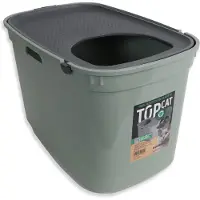 Moderna Products Chat de toilette Top Cat 59x39x38,3cm, vert olive