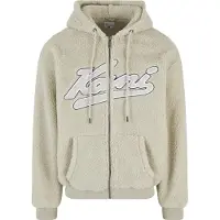 Karl kani Veste de survêtement 'Varsity' écru / bleu marine