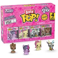 Funko POP! Mon Petit Poney Bitty POP ! pack de 4 figurines vinyles TwilightSparkle w/CH 2,5 cm