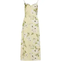 Vila Ravenna Sleeveless Midi Dress Jaune 40 Femme