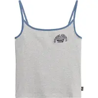 Superdry Essential Branded Sleeveless T-shirt Gris M Femme
