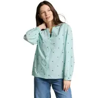 Tom Tailor 1049804 Long Sleeve Blouse Bleu 44 Femme