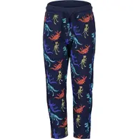 Blue Seven Pantalon bleu marine / pétrole / orange foncé