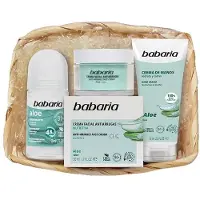 Babaria Crème à l'Aloe Vera 50 ml Coffret 3 Pièces