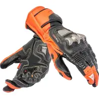Dainese Full Metal 7 Leather Gloves Orange S / Long Homme