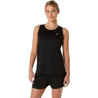 Asics Core Sleeveless T-shirt Noir XS Femme
