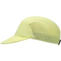 ON - Visière courbée respirante de trail/running - Performance Cap Lemonade - Vert