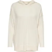 ONLY Lely Loose Hoodie Sweater Beige S Femme