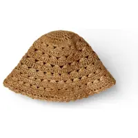 Twinset pour femme. 261TO5420 Chapeau en crochet marron (OSFA), Casuel, Viscose