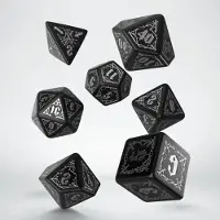 Q-workshop Bloodsucker Dice 7 Packs Argenté Enfants