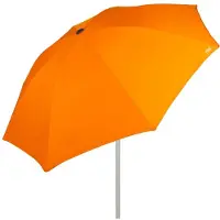 Aktive Uv50 Folding Beach Umbrella 220 Cm Orange