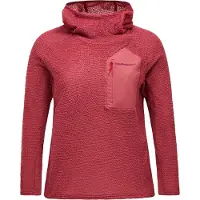 Peak Performance - Polaire ultralégère zippée en Polartec Alpha - W Freelight Alpha Hood Wild Rouge pour Femme - Taille L