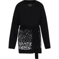 Faina Cardigan noir / argent