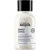 L'Oréal Serie Expert Metal Detox shampoing nettoyant en profondeur pour cheveux colorés et abîmés 100 ml