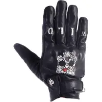 Helstons Skull Leather Gloves Noir 3XL Homme