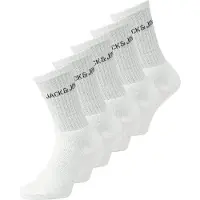 Jack & Jones Chaussettes 'JACREGEN' noir / blanc