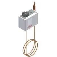 Danfoss Termostat KP78 zakres 30-90 C mech. różnica załączeń 5-15 C, Tmax 150stC kapilara 2m 060L118