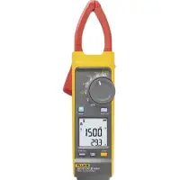 Fluke Pince ampèremétrique, TRMS AC + DC, 60kOhm, 500Hz, affichage LCD avec rétroéclairage, 2.4kA (-393FC/E)