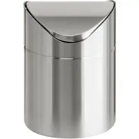 EKO Poubelle de table en inox 1,5 litre