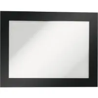 Durable Cadre d'affichage magnétique A6 Duraframe, autocollant, 2 p., noir