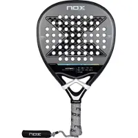 NOX Quantum Carbon 12k Padel Racket Argenté Homme