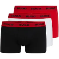 HUGO Boxers beige / rouge / noir