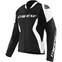 Dainese Racing 5 S26 Veste en cuir moto pour femmes Taille