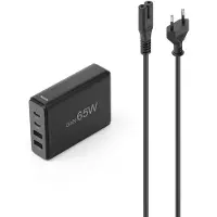 Hama 2xusb-c+2xusb-a Qc+gan+pd Wall Charger 65w Argenté