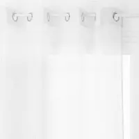 Atmosphera Voilage Moly - 135 X 240 Cm - Blanc