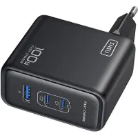 Iniu CS Pliable Leopard 2 USB C + USB A 100W Noir