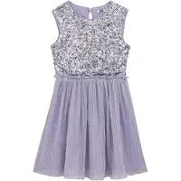 We fashion Robe lavande / argent