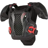 Alpinestars Protection De Poitrine Bionic Action Junior Black Red, Taille: L/XL