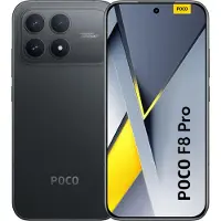 Xiaomi Poco F8 Pro (256 Go, Noir, 6.59", Double SIM, 5G), Téléphone portable, Noir