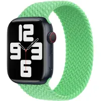 Apple Bracelet Solo tressé pour Watch | 44/45/46/49 mm - Taille 8 - Bright Green