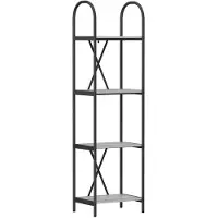 vidaXL Étagère Sonoma gris 40 x 30 x 146 cm Bois d'ingénierie