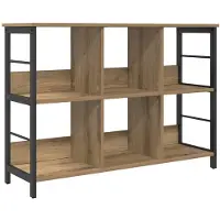 vidaXL Étagère Chêne artisanal 102 x 32 x 72,5 cm Bois d'ingénierie