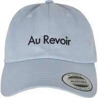 Mister tee Casquette 'Au Revoir' bleu / bleu clair