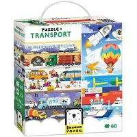 Banana Panda - Puzzle Transport - 24 Teile (94 pièces)