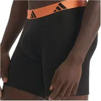 Adidas Originals Sous-vêtements longs orange / noir