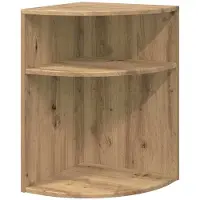 vidaXL Table d'appoint Chêne artisanal 39,7 x 39,7 x 60 cm