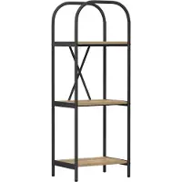 vidaXL Étagère chêne artisanal 40 x 30 x 109 cm Bois d'ingénierie