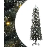 vidaXL Sapin de Noël artificiel avec 150 LED Vert 43 x 43 x 150 cm