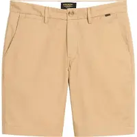Superdry pour homme. M7110422A Short chino stretch beige (36), Casuel, Coton