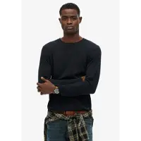 Superdry pour homme. M6010910A T-shirt essentiel classique marine (M), Casuel, Coton, Manche longue